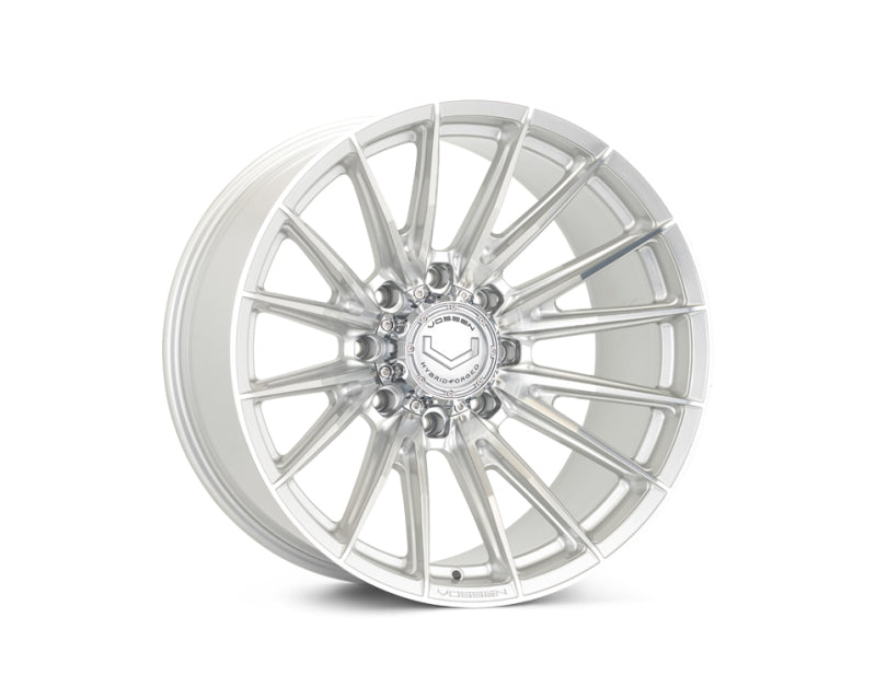 Vossen HFX-2 20x10 - 8x170 - ET18 - Super Deep Face - 125.1 - Silver Polished Wheel