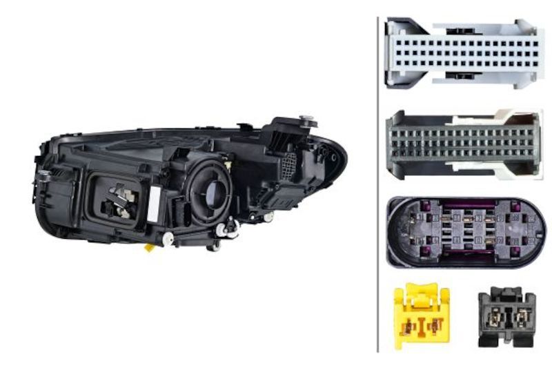 Hella 19-21 Mercedes-Benz Cls Series W/Intel Led Headlamp Rh