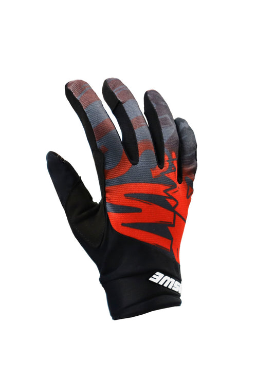 USWE Cartoon Off-Road Glove Flame Red - Small