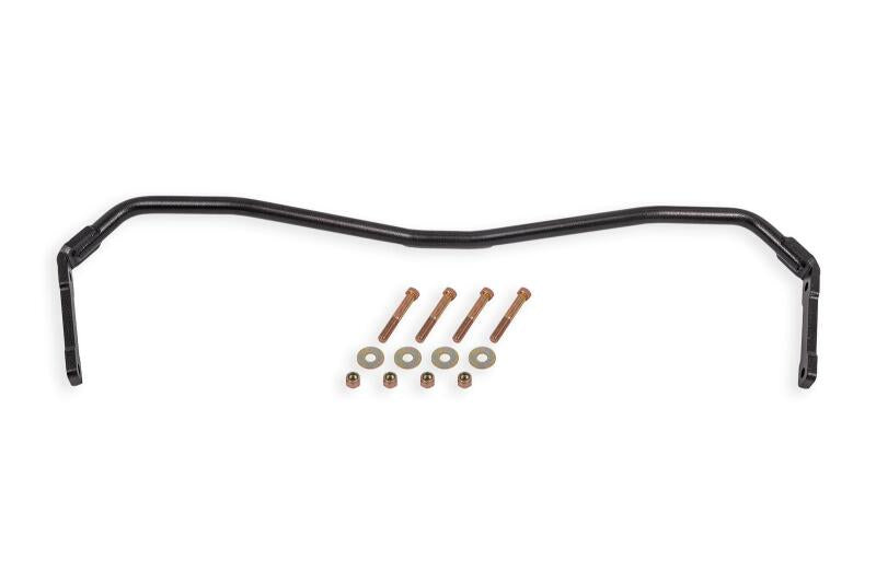 BMR 78-87 G-Body Rear Sway Bar Kit - 1.00in Hollow - Non-Adjustable - Black Hammertone