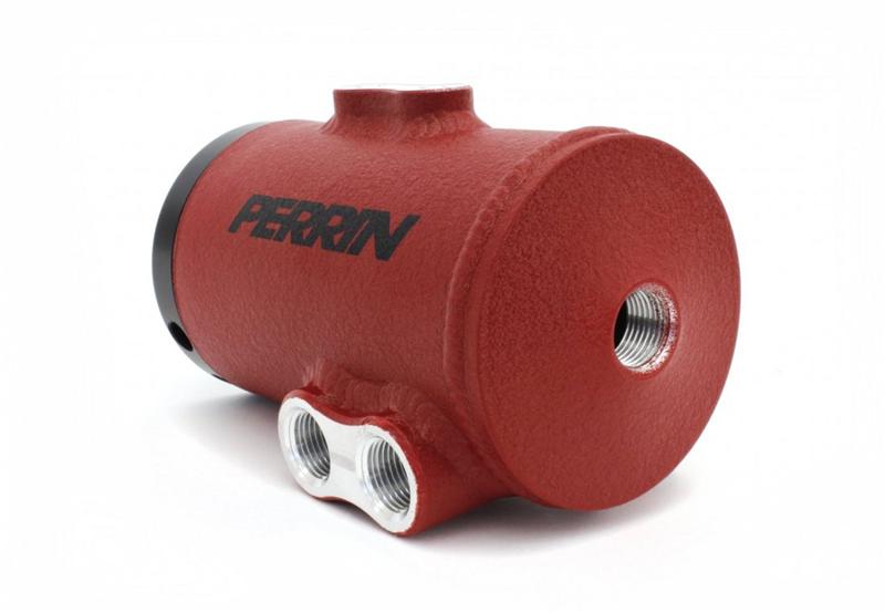 PERRIN 08-14 Subaru WRX / 08-21 STI / 05-09 Legacy GT & Outback XT Air Oil Separator - Red
