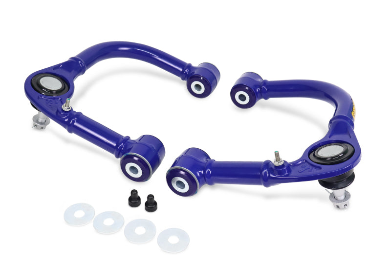 Superpro 05-23 Toyota Tacoma 4WD Front Upper Fixed Offset Control Arm Set