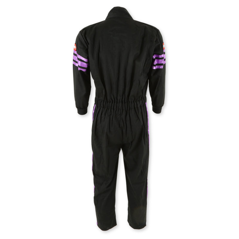 RaceQuip Purple Trim SFI-1 JR. Suit - Kids XXL