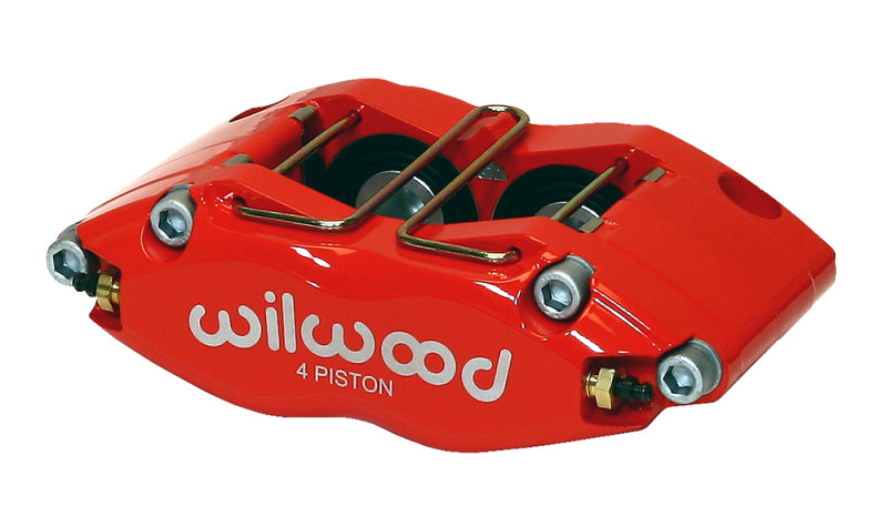 Wilwood Caliper-Dynapro Radial-Red 1.38in Pistons .81in Disc
