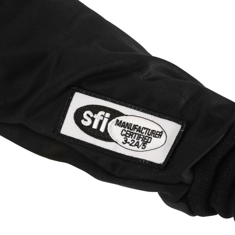 RaceQuip Black SFI-5 Jacket - 5XL