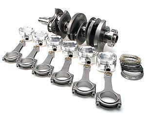 Brian Crower Nissan VQ35DE Stroker Kit - 86.4mm Stroke Billet Crank BC625+ Rods (5.675 inch) Custo
