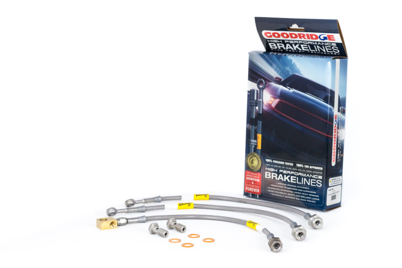 Goodridge 00-06 Tahoe / 00-07 Suburban / 00-05 Escalade All w/o Stablia Track Brake Lines