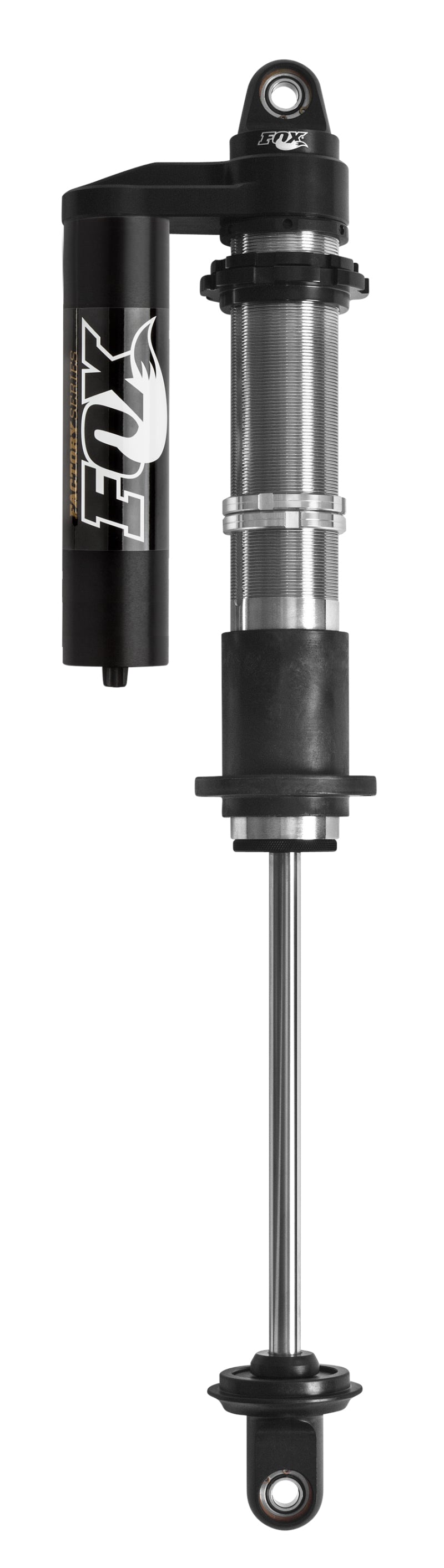 Fox 2.5 Factory Series 12in. Piggyback Reservoir Coilover Shock DSC Adjuster (50/70) - Black