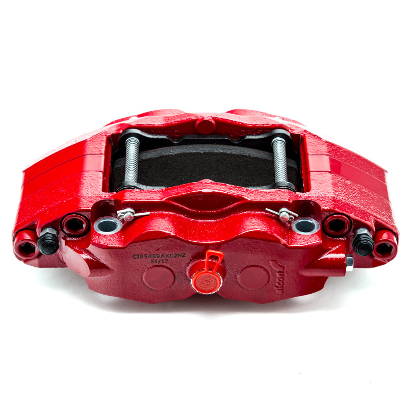 Alcon 2007+ Jeep JK w/ 6x5.5in Hub 357x32mm Rotor 4-Piston Red Calipers Front Brake Upgrade Kit