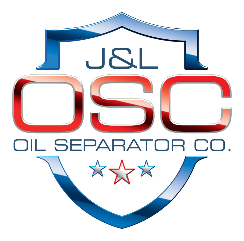 J&L 86-93 Ford Mustang 5.0 302 Passenger Side Oil Separator 3.0 - Clear Anodized