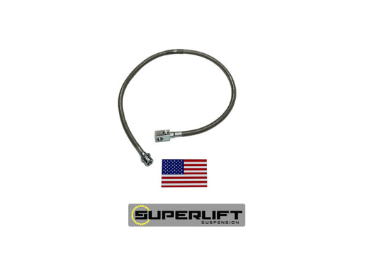 Superlift 78-79 Ford F-150 w/ 4-9in Lift Kit (Single) Bullet Proof Brake Hose