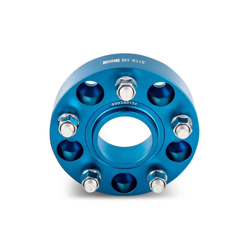 Mishimoto Wheel Spacers - 5x127 - 71.6 - 30mm - M14 - Blue