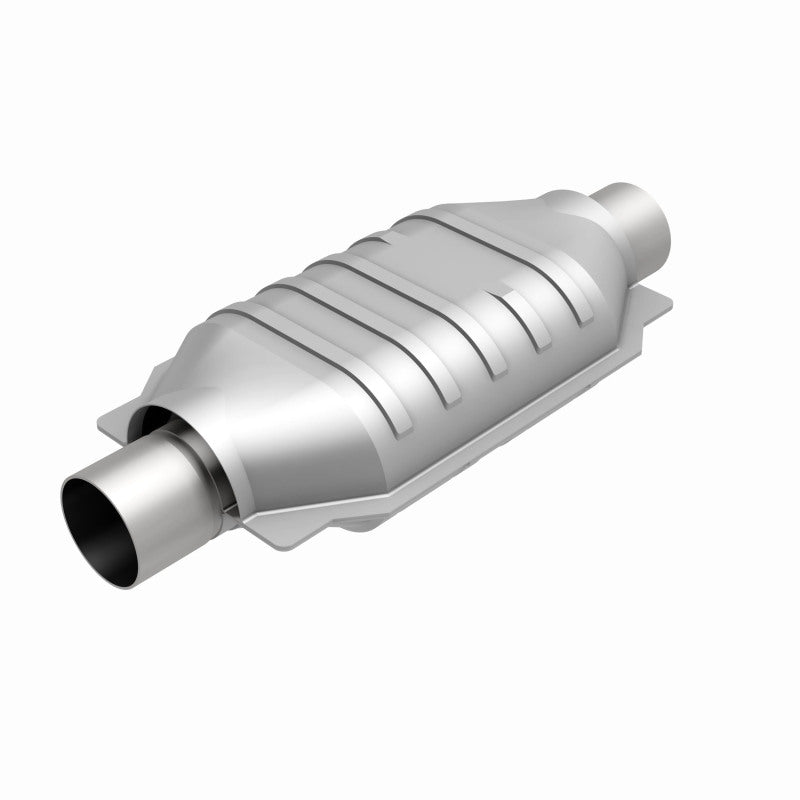 MagnaFlow Univ Cat Conv 2.25in Inlet/Outlet Center/Center Oval 12in Body L x 7in W x 16in Overall L