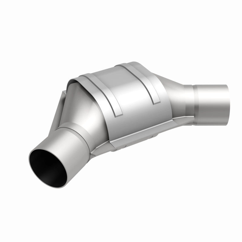 MagnaFlow Universal Catalytic Converter 2.25inch Angled Inlet/Outlet