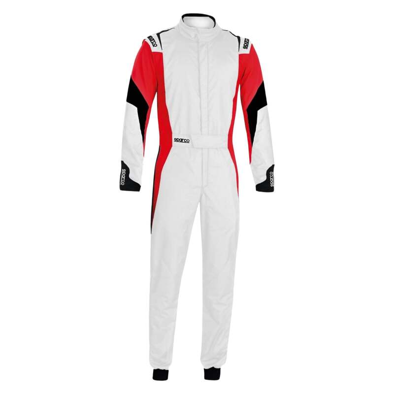 Sparco Suit Competition (Boot Cuff) 66 White/Red