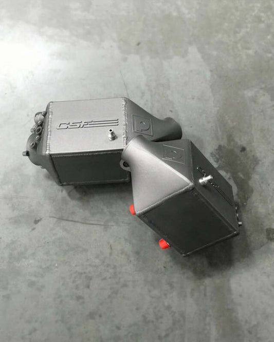 CSF 12-16 BMW M5 (F10) / 12-18 BMW M6 (F06/F12/F13) Twin Charge-Air-Cooler Set - Thermal Grey