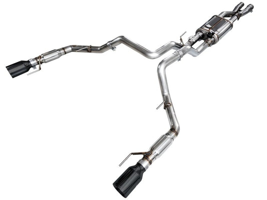 AWE Gen 3 Ford Raptor SwitchPath Exhaust  - Diamond Black Tips