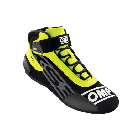 OMP KS-3 Shoes My2021 Black/Yellow - Size 41