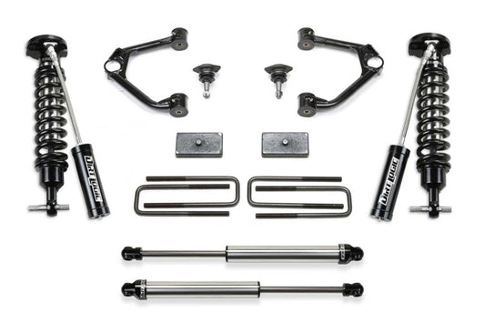 Fabtech 22-23 GM C/K 1500 3in Lift Budget System w/ Dirt Logic 2.5 Resivoir Coilovers