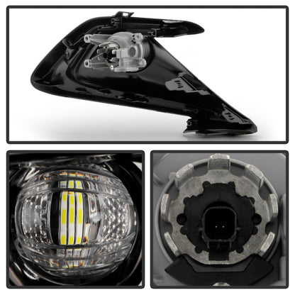 Spyder 23-24 Toyota Corolla Hatchback OEM Full Fog Lights w/Switch - Clear (FL-TCOC2023-HB-LED-C)