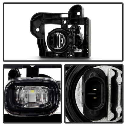 Spyder 22-24 Nissan Rogue (Excl Sport) OEM Full LED Fog Lights w/ Switch (FL-NR2021-LED-C)