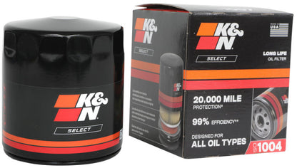 K&N 19-23 Genesis G70 2.0L L4 / 21-23 Hyundai Elantra Hybrid 1.6L L4 Spin-On Oil Filter