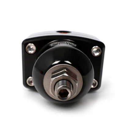 BLOX Racing 2-Port Design Black/Black Adjustable Fuel Pressure Regulator