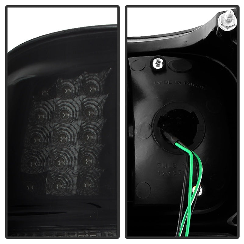 xTune Mc Yukon/Yukon Denali 07-14 LED Tail Lights Black Smoked ALT-JH-CSUB07-LED-G2-BSM