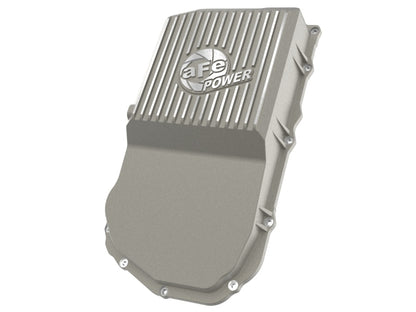 aFe POWER 21-24 Ram TRX (8HP90/95 Trans) Street Series Transmission Pan - Raw w/ Machined Fins