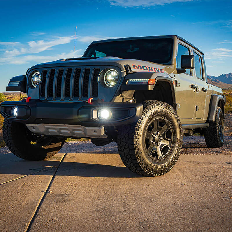 ARB Jeep JL/JT Nacho SAE Only White Plug N Play Fog Light Kit (Bumper Kit)
