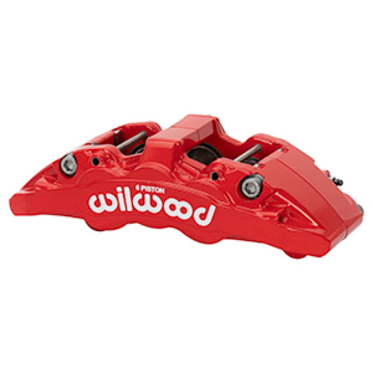Wilwood Caliper AeroDM R/H Red w/ Logo 6.52in Piston 1.30in Disc