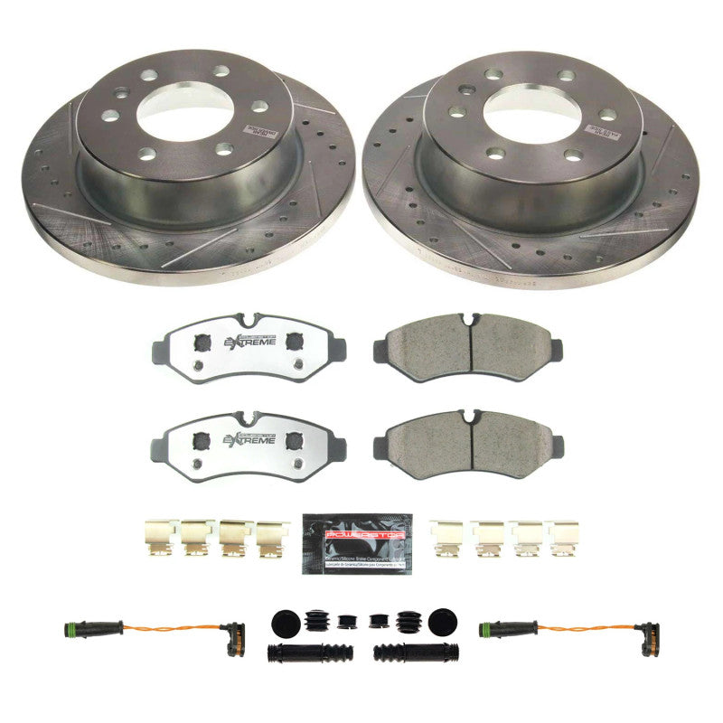 Power Stop 19-21 Mercedes-Benz Sprinter 2500 Rear Z36 Truck & Tow Brake Kit