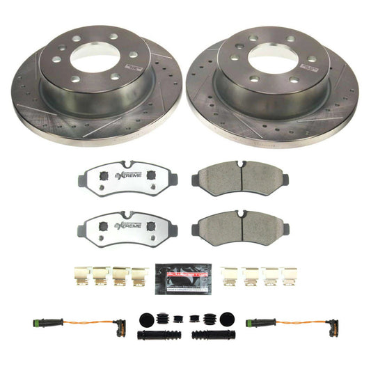 Power Stop 19-21 Mercedes-Benz Sprinter 2500 Rear Z36 Truck & Tow Brake Kit