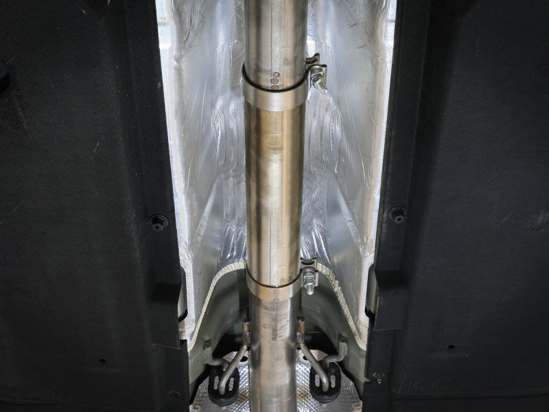 aFe Takeda 3in 304 Stainless Steel Mid-Pipe for 24-25 Kia K5 GT L4-2.5 (t)