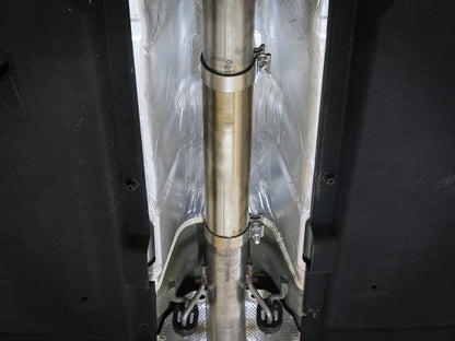 aFe Takeda 3in 304 Stainless Steel Mid-Pipe for 24-25 Kia K5 GT L4-2.5 (t)