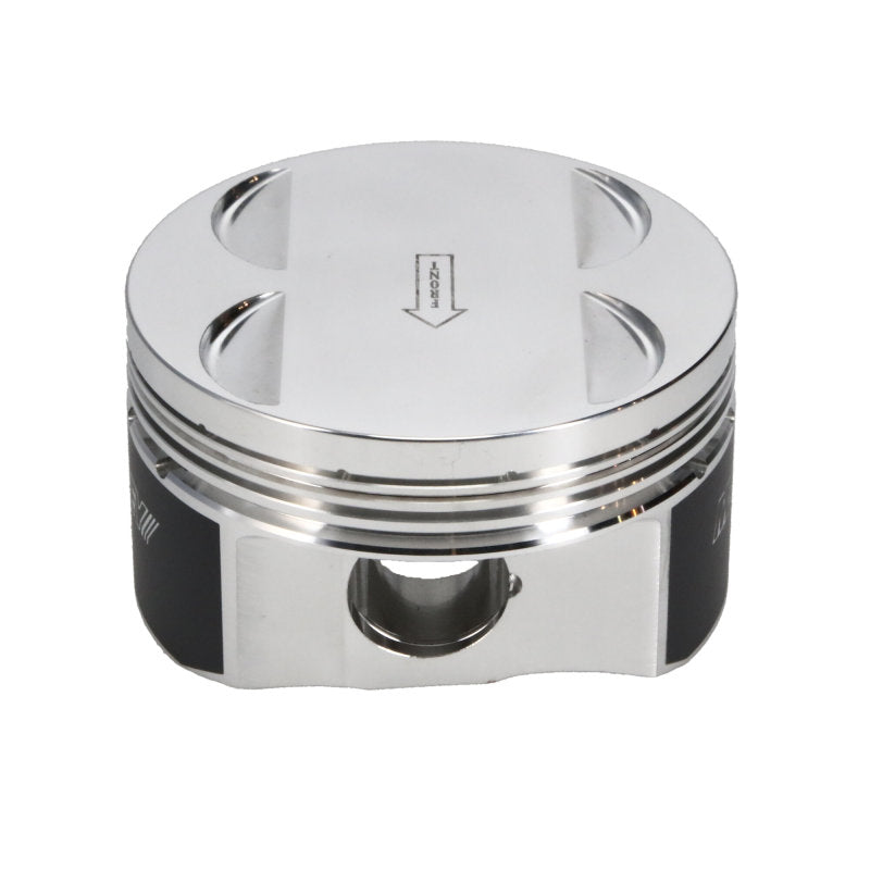 Manley Nissan GTR VR38DETT 99mm Bore 88.4mm Stroke -2cc Dish Turbo Tuff Piston Set w/ Rings