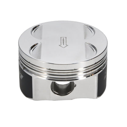 Manley Nissan GTR VR38DETT 99mm Bore 88.4mm Stroke -2cc Dish Turbo Tuff Piston Set w/ Rings