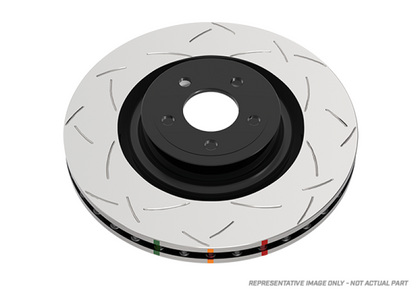 DBA 05-10 Ford Mustang Base Model Front 4000 Series Slotted Rotor