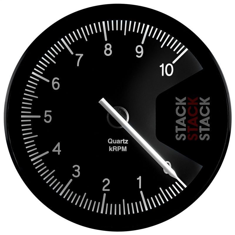 Autometer Stack Professional Action Replay 125mm 0-10K RPM Tachometer - Black