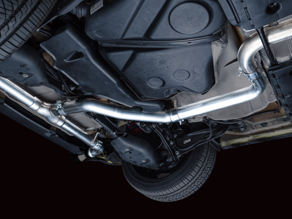 AWE Tuning 2022 VW GTI MK8 Track Edition Exhaust - Diamond Black Tips