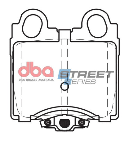 DBA 01-05 Lexus IS300 Street Series Rear Brake Pads