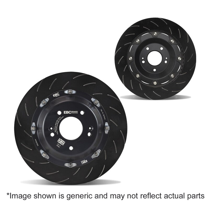 EBC Racing 03-12 Aston Martin DB9 355mm 2-Piece SG Racing Front Rotors