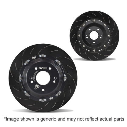 EBC Racing 03-12 Aston Martin DB9 355mm 2-Piece SG Racing Front Rotors