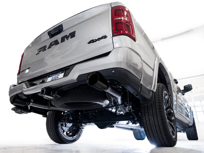 AWE Tuning 25+ RAM 1500 3.0TT 0FG Cat-Back Touring Exhaust - Diamond Black Tips