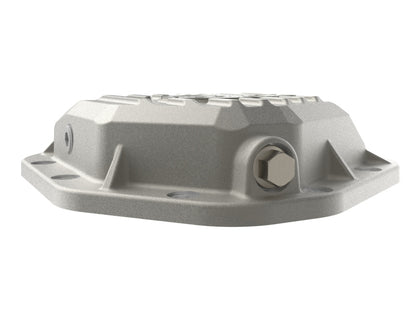 aFe 19-25 GM Trucks Front Diff Cover - Raw w/ Machined Fins