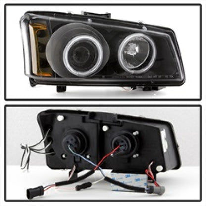 Spyder Chevy Silverado 1500 03-06 Projector Headlights CCFL Halo LED Blk High H1 PRO-YD-CS03-CCFL-BK