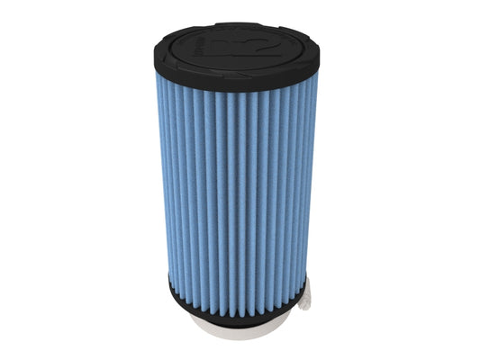 aFe Magnum FORCE Intake Replacement Air Filter w/ D2 Dura-Dry 2-3/4in Fx4in Bx4in Tx7in Hx10 Deg