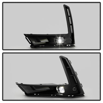 Spyder 23-25 Honda CRV OEM Full LED Fog Lights w/ Switch (FL-HCRV2023-LED-C)