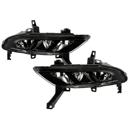 Spyder 16-18 Nissan Maxima OEM LED Fog Lights w/Switch - Clear (FL-NM2016-C)