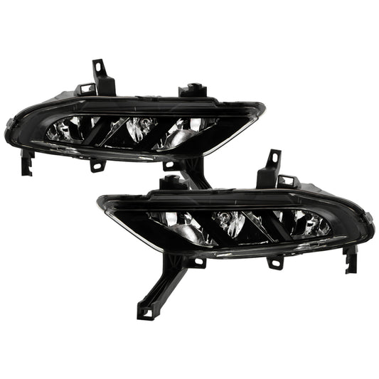 Spyder 16-18 Nissan Maxima OEM LED Fog Lights w/Switch - Clear (FL-NM2016-C)
